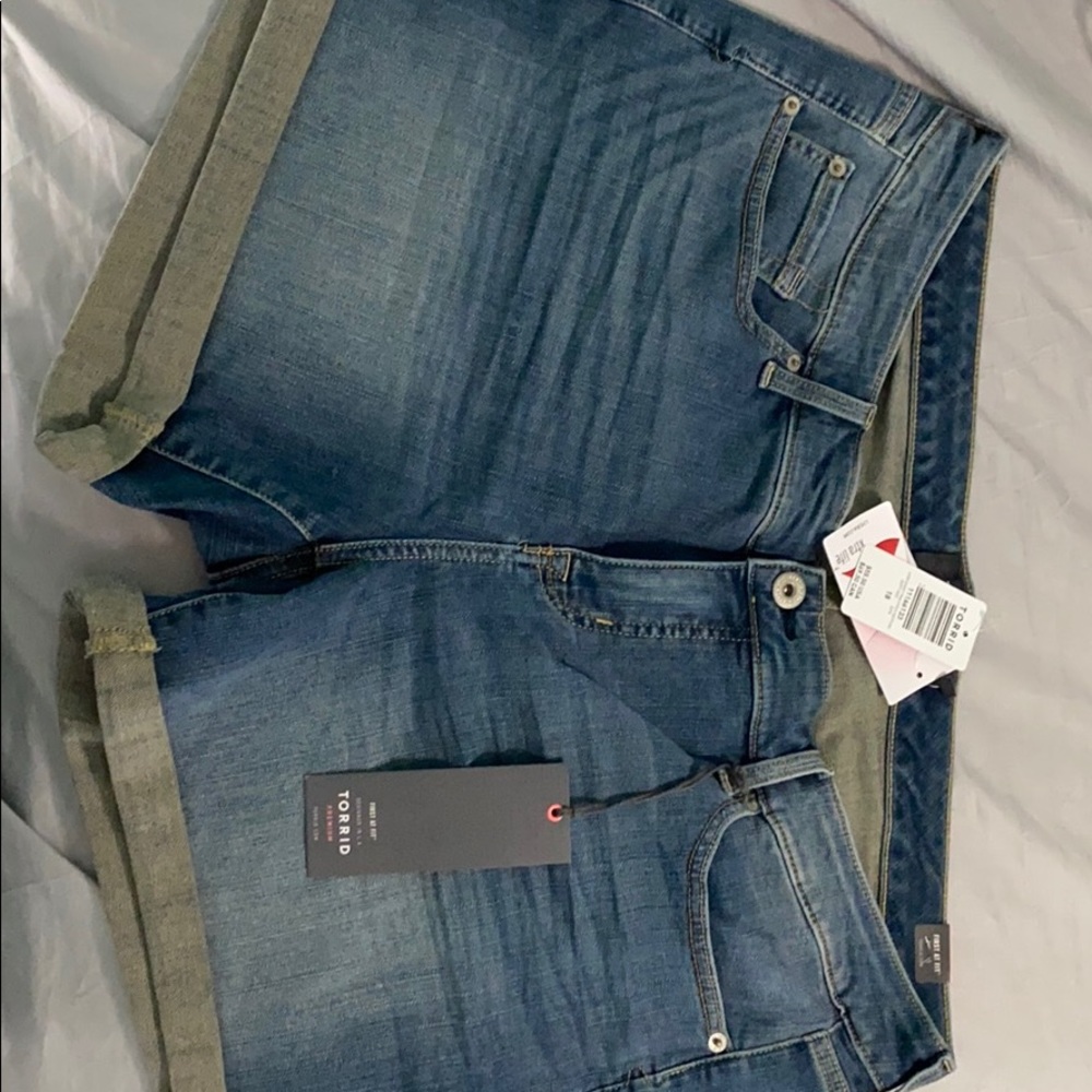 Torrid denim shorts